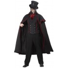 California Costumes Jack The Ripper Set, Black/Red, Large