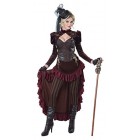 California Costumes Women's Victorian Steampunk Costume, Brown, X-Large