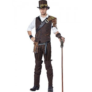 Steampunk Adventurer Man Adult Costume