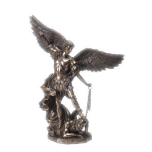 PTC 10.25 Inch Saint Michael The Famous Archangel Resin Statue Figurine