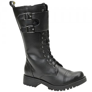 Volatile Women's TANK Combat Boot, Black, 5.5 B US