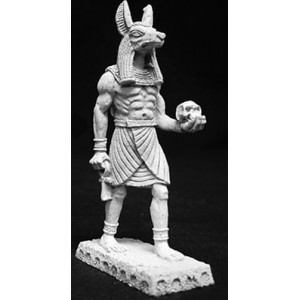 Reaper Miniatures Egyptain Statue Anubis #02734 Dark Heaven Unpainted Metal